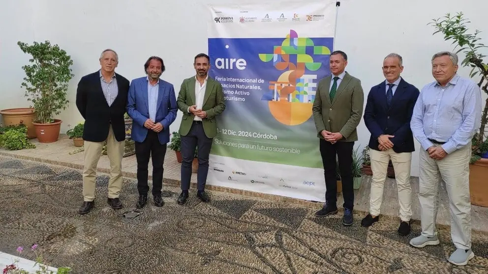 Acto de presentaci&oacute;n de la Feria AIRE en C&oacute;rdoba