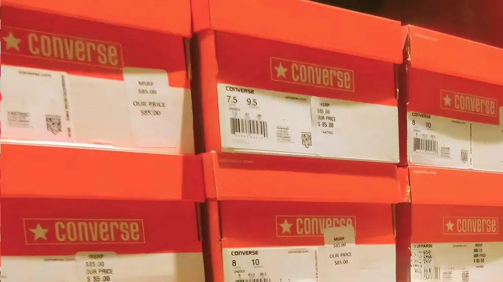 Cajas de calzado Converse