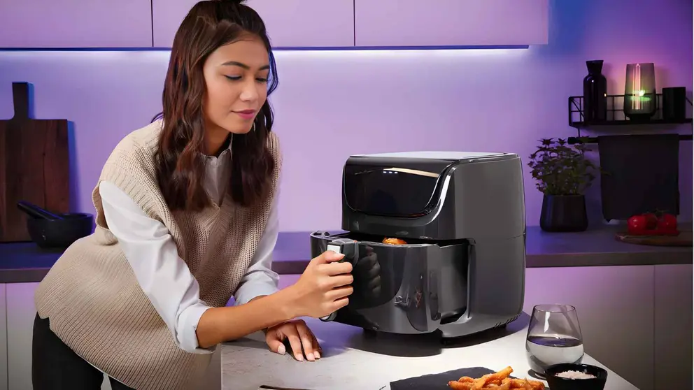 Freidora de aire Silver Crest 5,2 L de Lidl