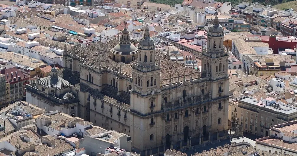 Vista a&eacute;rea de la ciudad de Ja&eacute;n