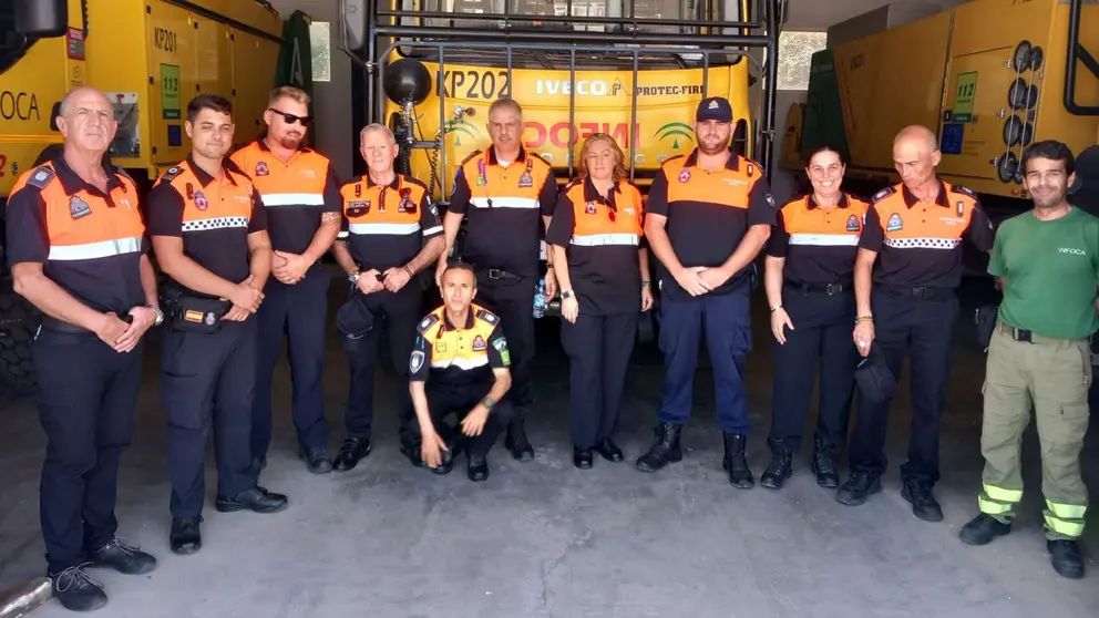 Unidad de 'Pronto Auxilio' de la Agrupaci&oacute;n de Protecci&oacute;n Civil