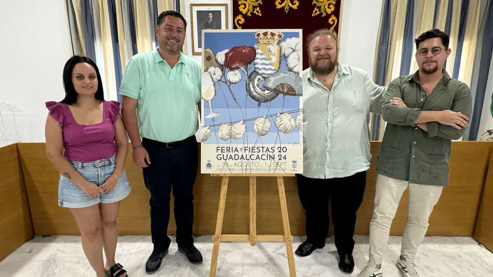 Presentaci&oacute;n del cartel de la Feria de Guadalcac&iacute;n 2024