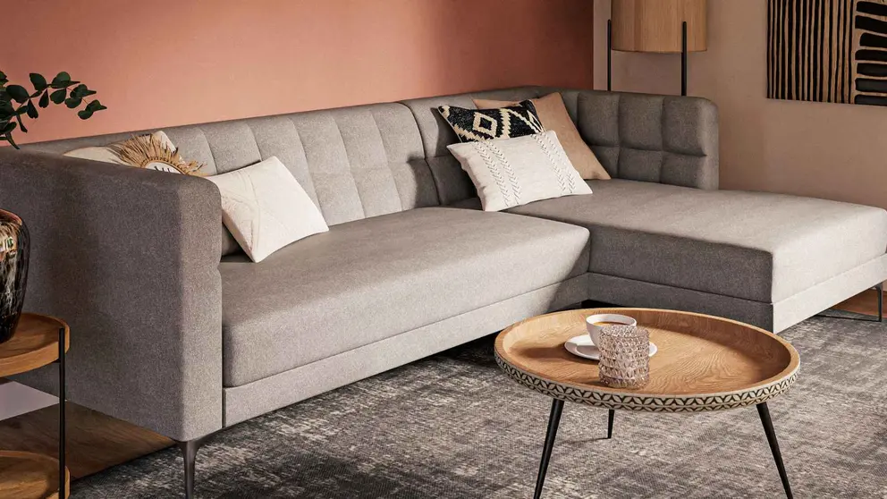 Sof&aacute; esquinero izquierdo GALAGER de Maisons du Monde