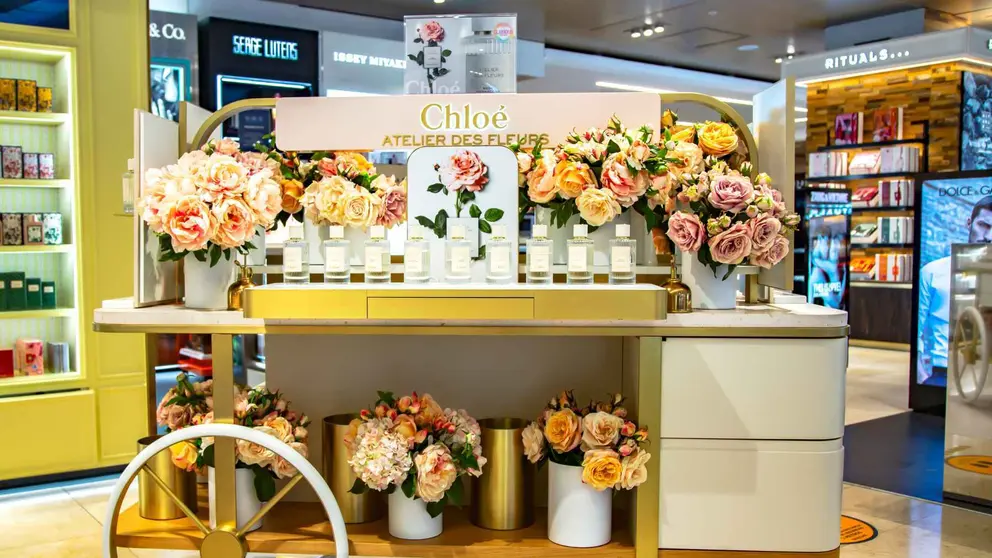 Secci&oacute;n de perfumes de El Corte Ingl&eacute;s