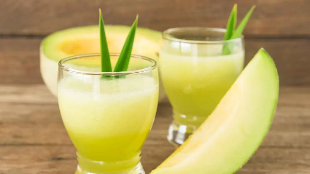 Licor mel&oacute;n sin alcohol Pi.omka en Mercadona