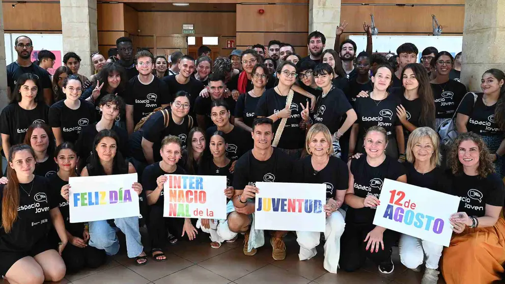 Mar&iacute;a Jos&eacute; Garc&iacute;a Pelayo presente en el D&iacute;a Internaciona de la Juventud