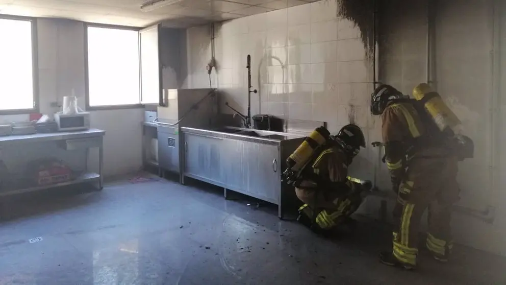Imagen del estado en el que qued&oacute; la vivienda tras el incendio