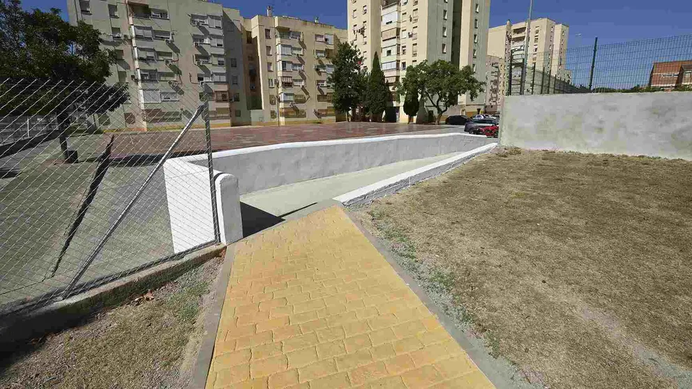 Acceso de conexi&oacute;n entre Vallesequillo II y el futuro parque &lsquo;Sebasti&aacute;n Pe&ntilde;a&rsquo;