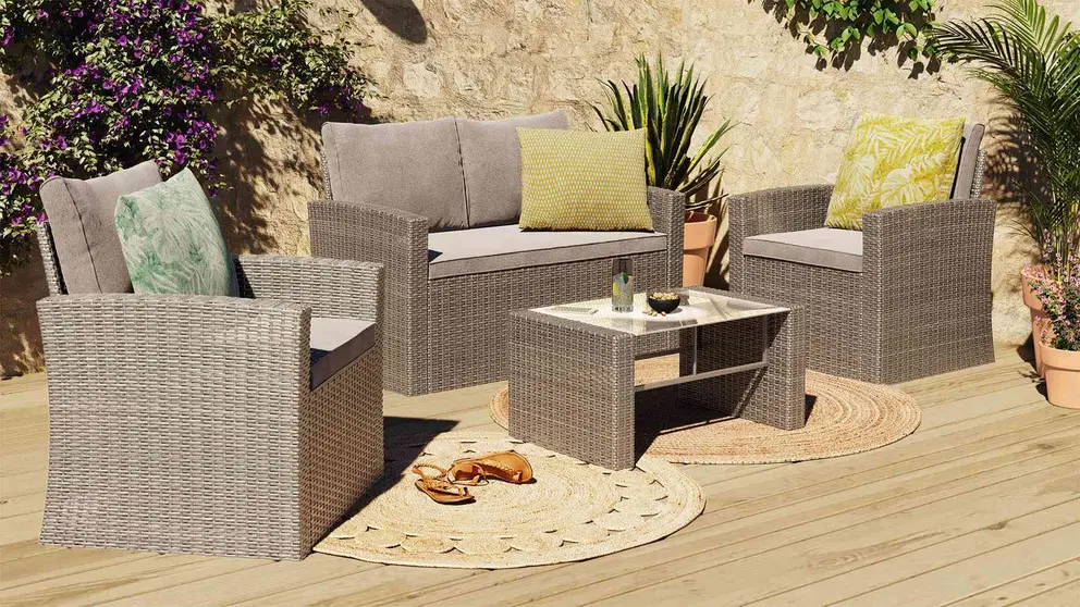 Set de porche Toscana Living de Leroy Merlin