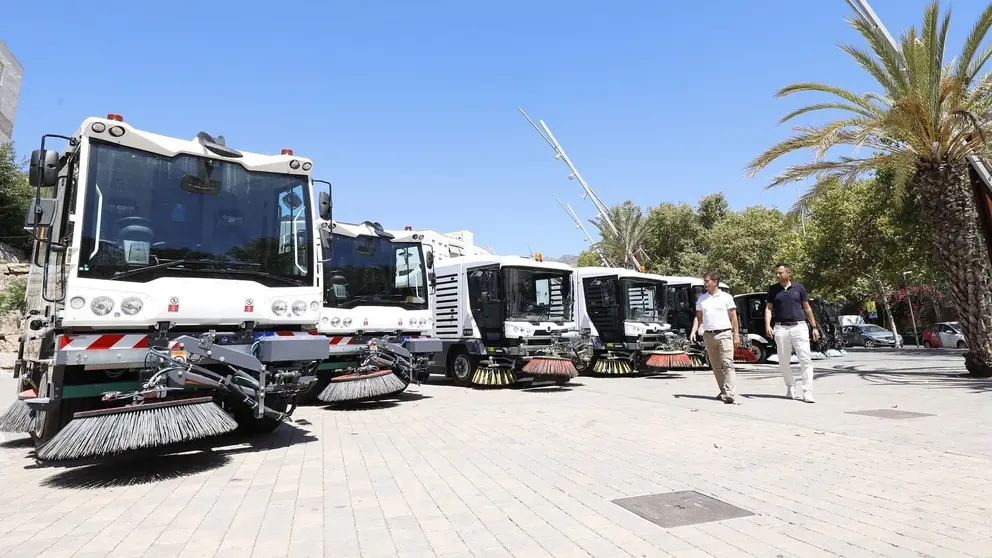 El Ayuntamiento de Marbella ha adquirido 10 nuevas barredoras para limpieza