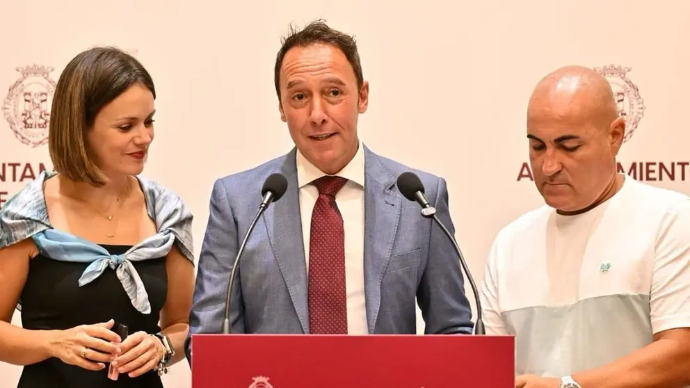 Beatriz Gandullo, Jose Manuel Cossi y Jose Carlos Teruel