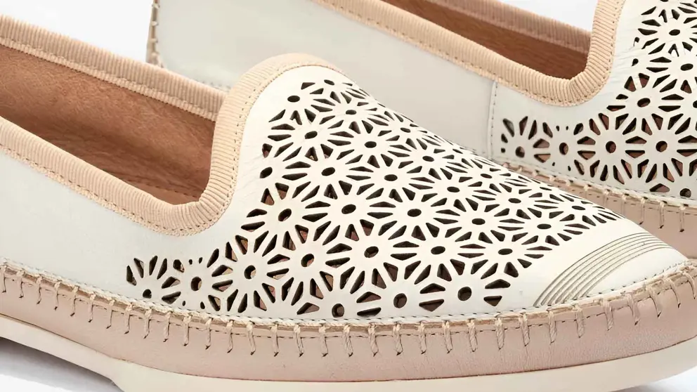 Mocasines &Aacute;guilas en piel con troquelado Pikolinos en El Corte Ingl&eacute;s