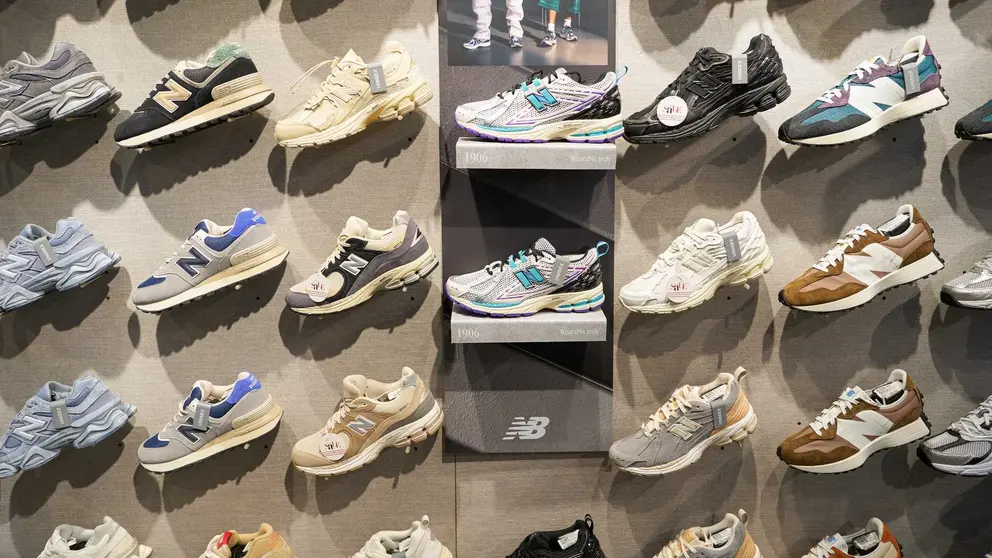 Frontal de zapatillas New Balance