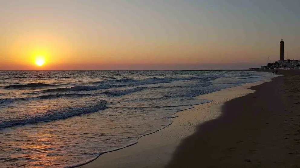 Atardecer en Chipiona