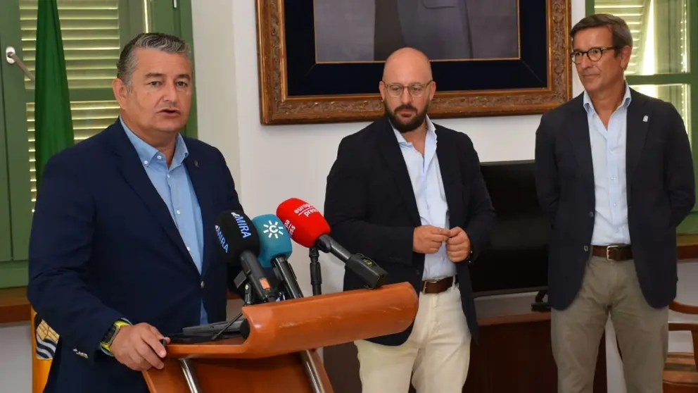 Antonio Sanz en el Ayuntamiento de El Puerto | Noelia Herrera