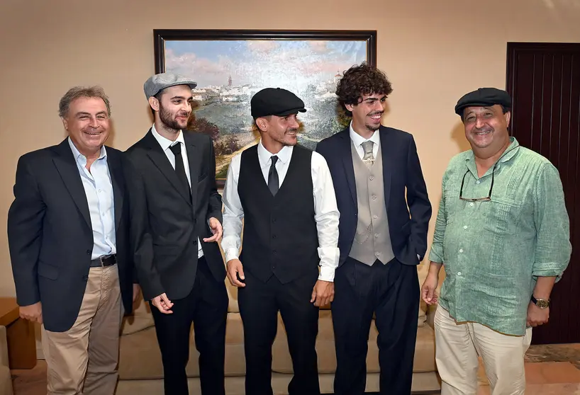 Los Sherry Blinders con Antonio Real y Francisco Zurita