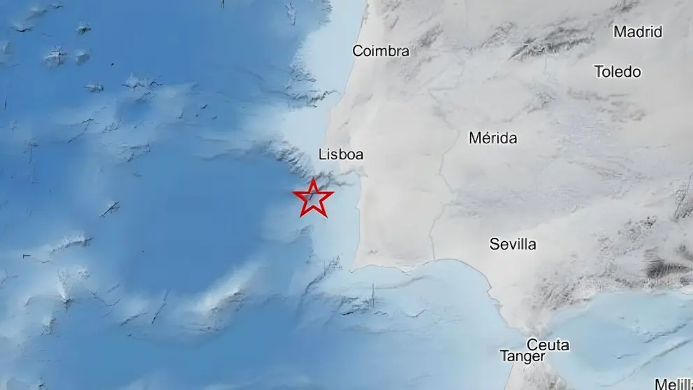El epicentro del se&iacute;smo se la ha localizado en Portugal