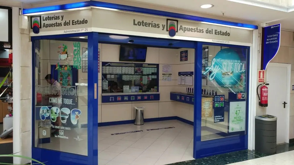 Un despacho de Loter&iacute;as y Apuestas del Estado
