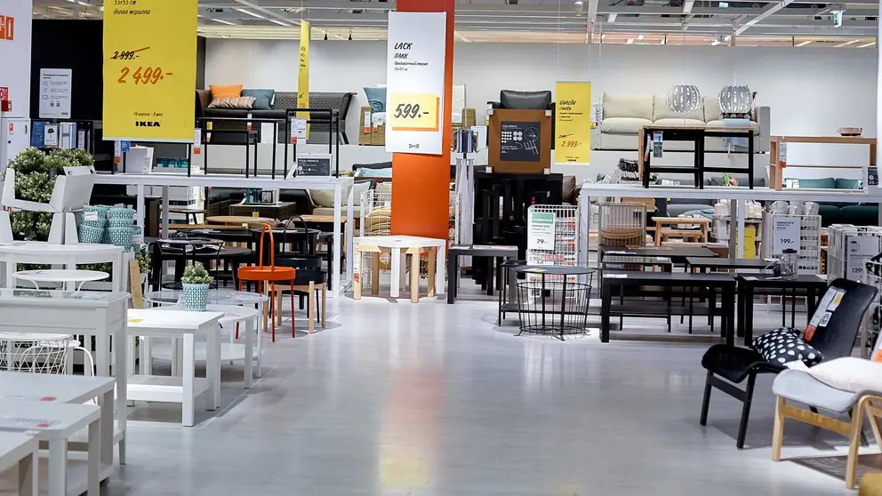 Interior de comercio IKEA
