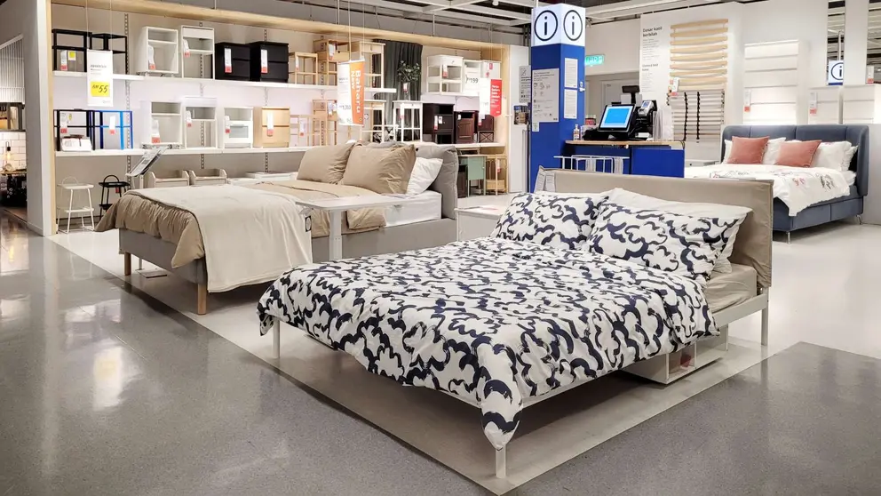 Secci&oacute;n de descanso de IKEA