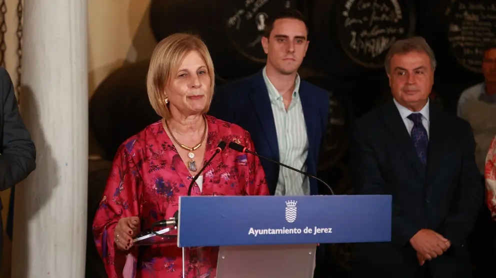 Mar&iacute;a Jos&eacute; Garc&iacute;a-Pelayo tras el desayuno informativo con los medios | Cristo Garc&iacute;a