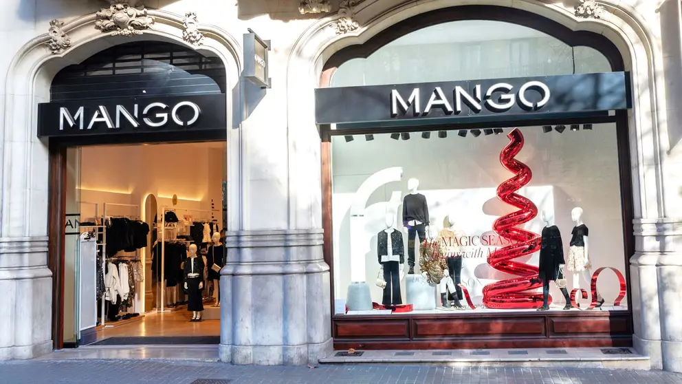 Tienda de ropa Mango en Barcelona
