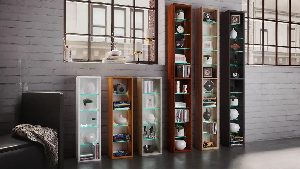 Estanter&iacute;a con 4 y 8 baldas VCM