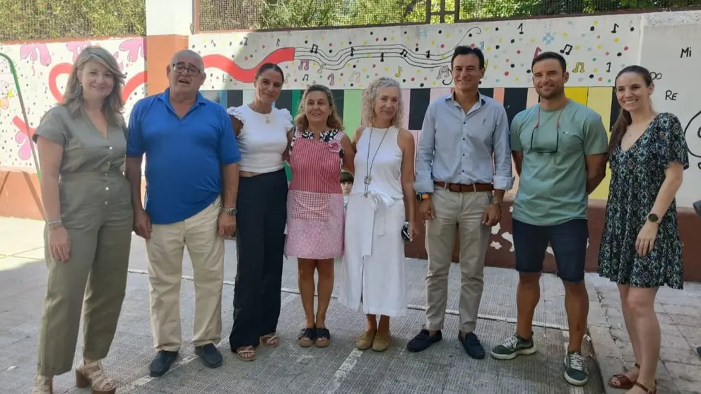 El alcalde Agust&iacute;n Gonz&aacute;lez ha encabezado la visita al CEIP Jes&uacute;s Mar&iacute;a