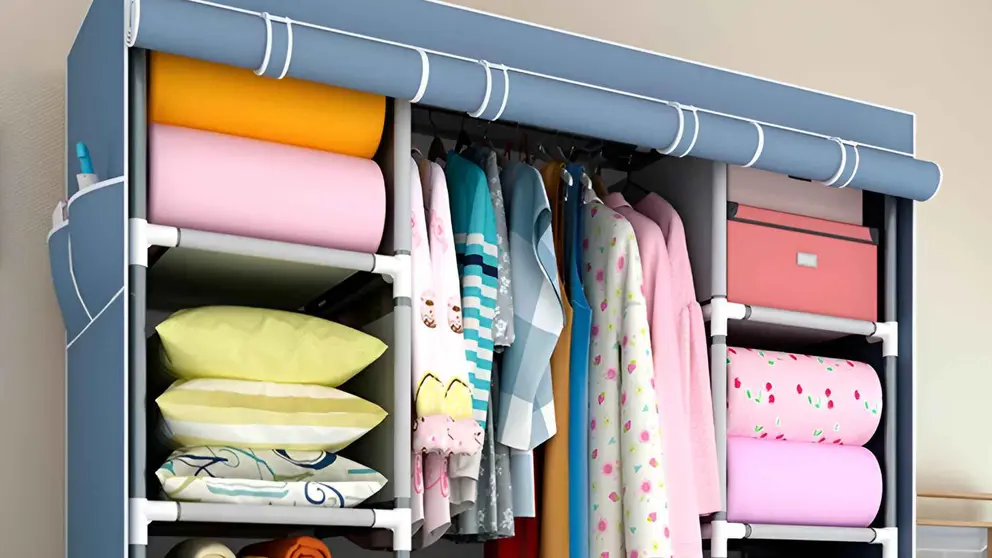 Armario ropero de tela 7House de Carrefour