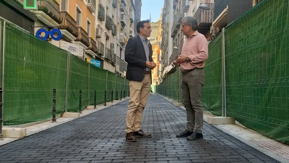 El alcalde de Ja&eacute;n, Agust&iacute;n Gonz&aacute;lez, ha visitado la zona