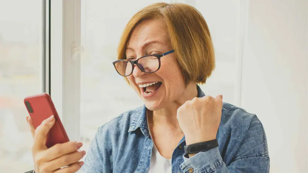 Una pensionista de la Seguridad Social