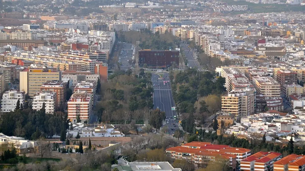 Vista a&eacute;rea de C&oacute;rdoba