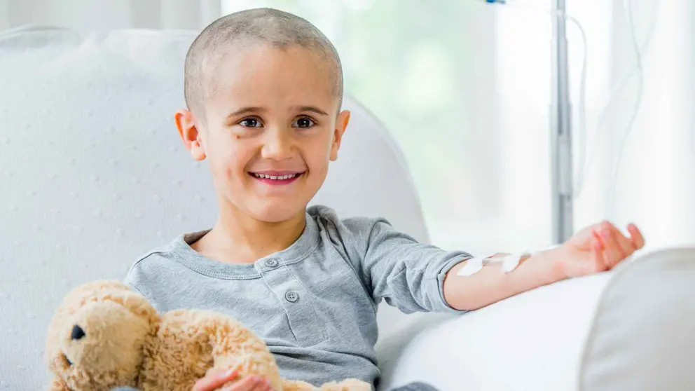 Un ni&ntilde;o con Leucemia