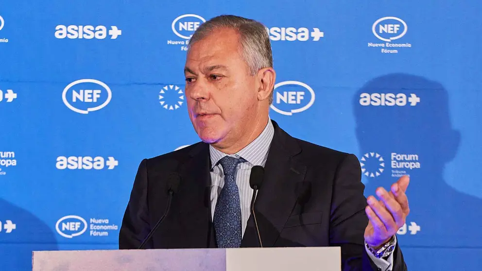 Jos&eacute; Luis Sanz durante una intervenci&oacute;n | Salvador L&oacute;pez Medina para El MIRA