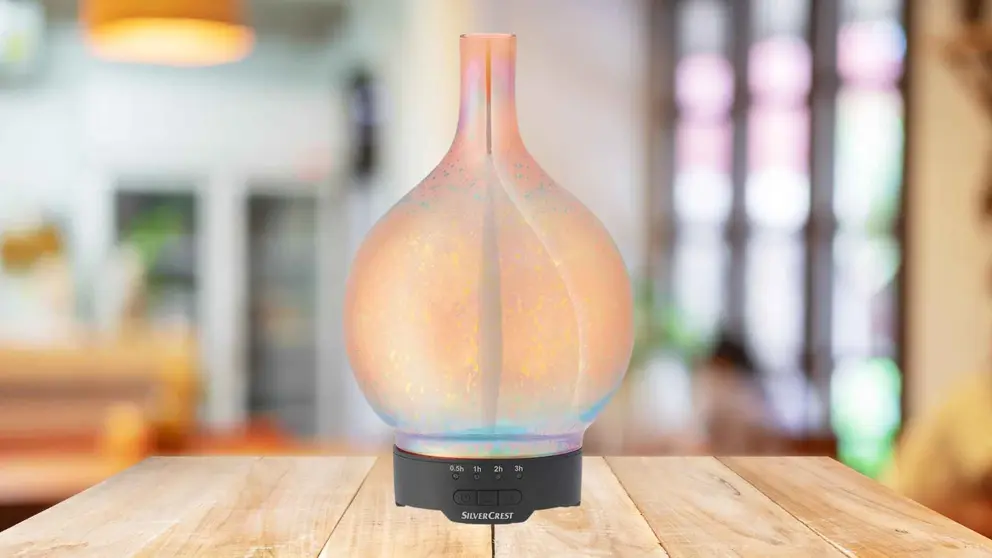 Humidificador difusor con aromaterapia Silver Crest de Lidl
