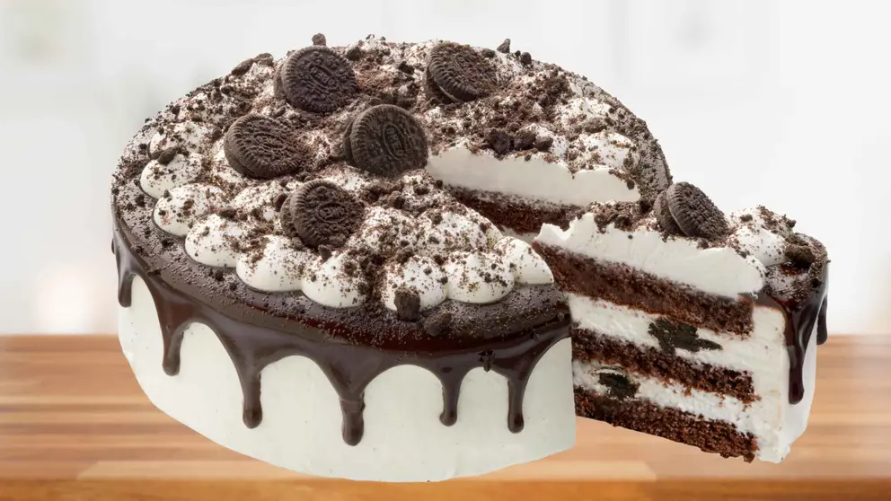 Tarta Cookies & Cream congelada Hacendado de Mercadona