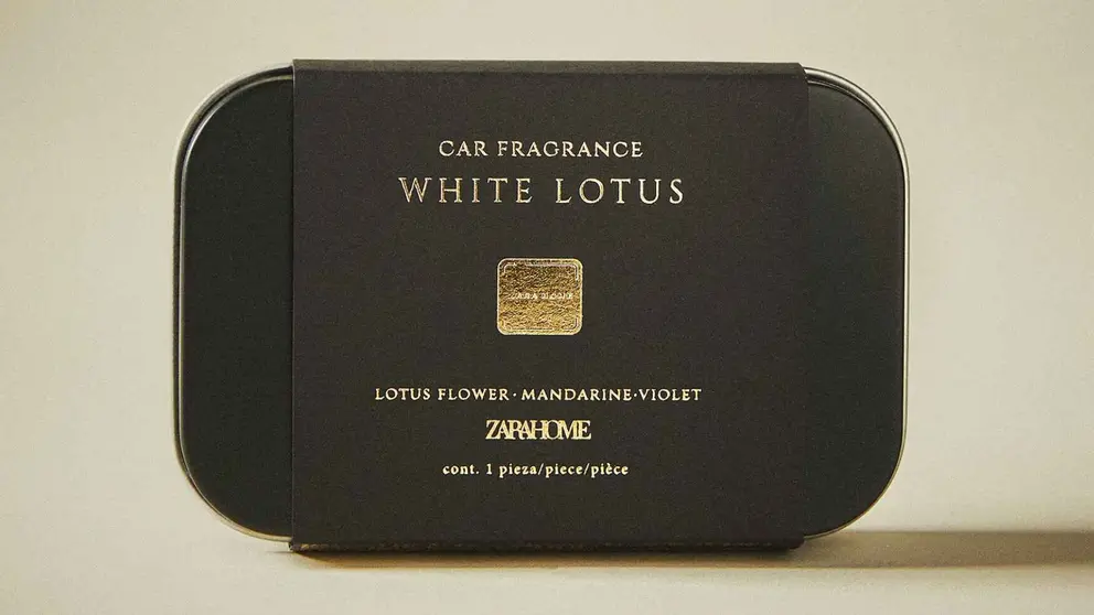 Ambientador para coche White Lotus de Zara Home