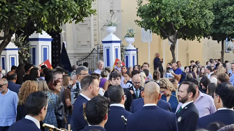 La Banda Municipal de M&uacute;sica en la procesi&oacute;n de la Merced