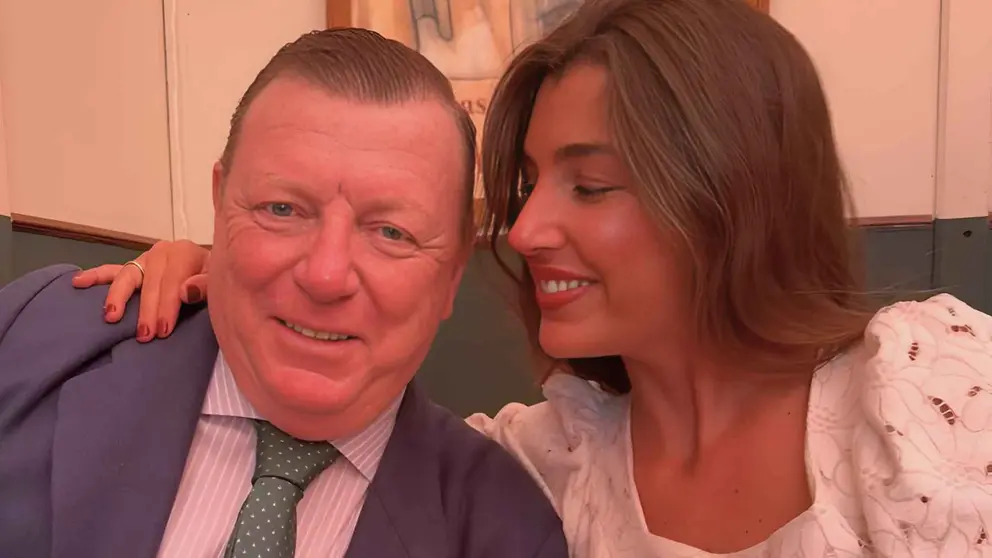 C&eacute;sar Cadaval y Patricia Cadaval durante la Feria de Abril | IG