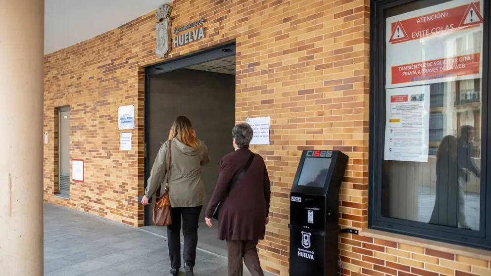 Oficina de empadronamiento del Ayuntamiento de Huelva