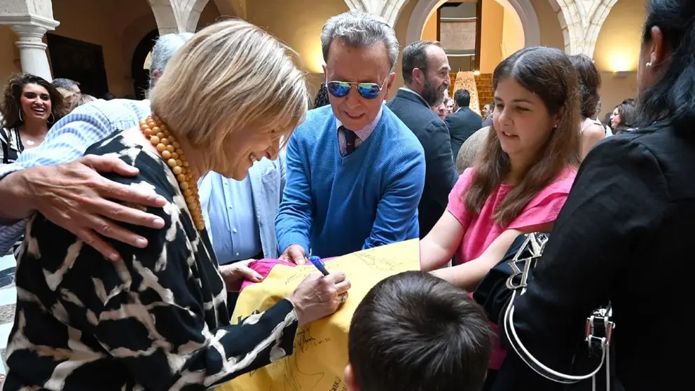Jos&eacute; Ortega Cano durante la inauguraci&oacute;n de la exposici&oacute;n cofrade en Jerez