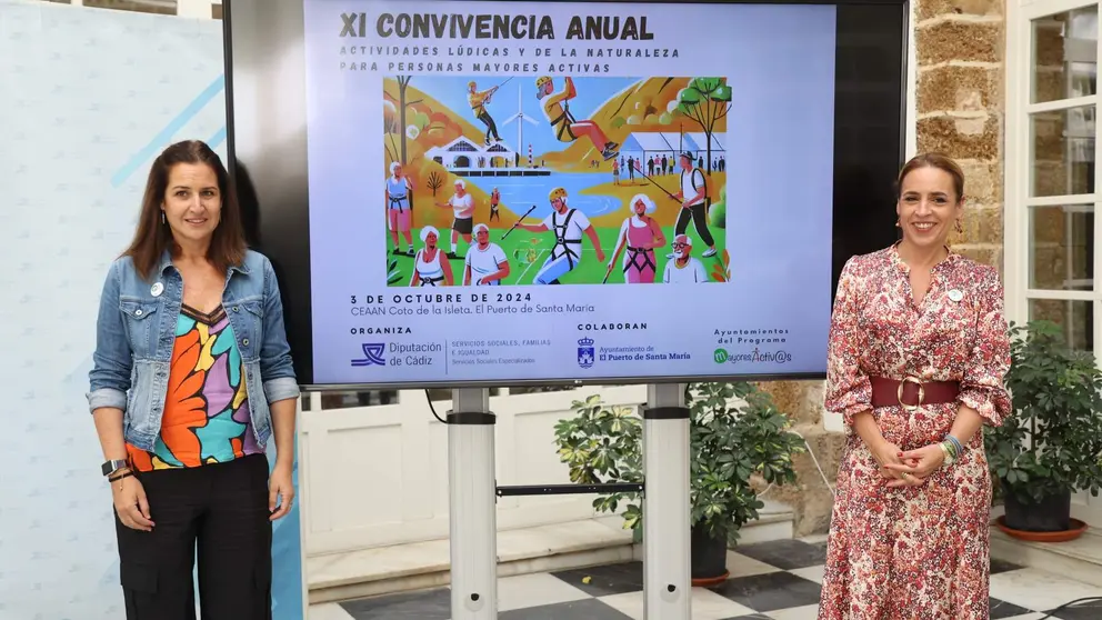 Almudena Mart&iacute;nez y Paula Conesa, presentan los detalles de la Convivencia de Actividades L&uacute;dicas y de la Naturaleza | Cristo Garc&iacute;a