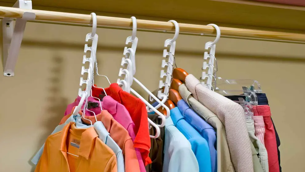 Perchas m&aacute;gicas HANGER de Carrefour