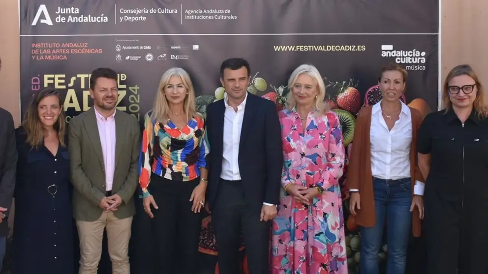 La consejera Patricia del Pozo ha presidido la presentaci&oacute;n del Festival de M&uacute;sica Espa&ntilde;ola de C&aacute;diz