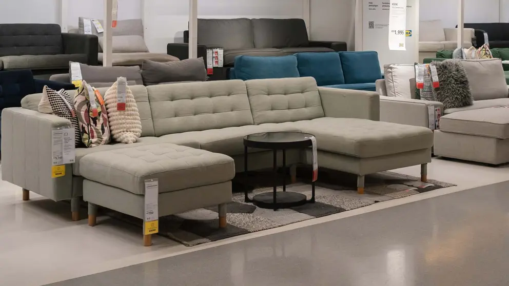Secci&oacute;n de sof&aacute;s de IKEA