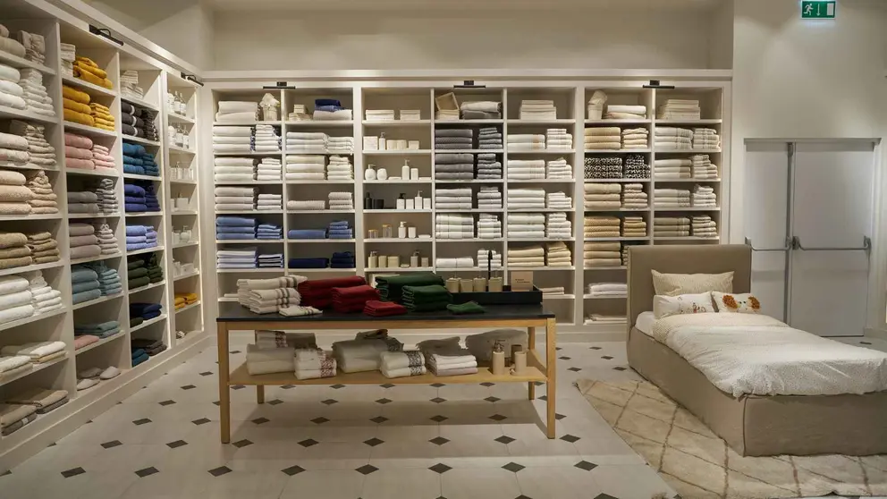 Interior de una tienda Zara Home