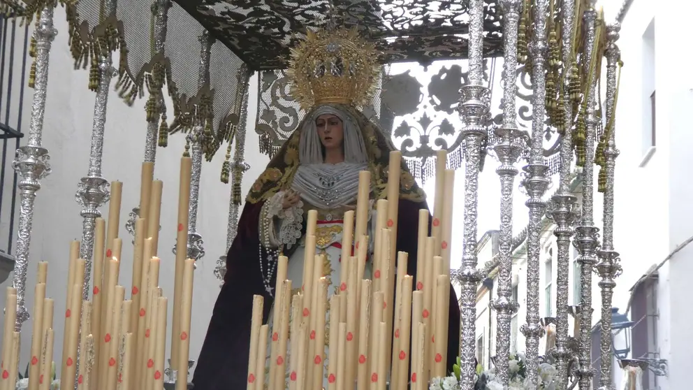 La Virgen del Patrocinio el S&aacute;bado Santo de 2024 | &Aacute;. Richarte