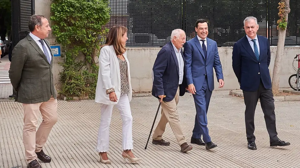 Juanma Moreno, durante un acto reciente en Sevilla | Salvador L&oacute;pez Medina