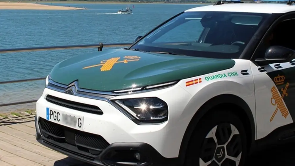 Un coche de la guardia civil, en una imagen de archivo