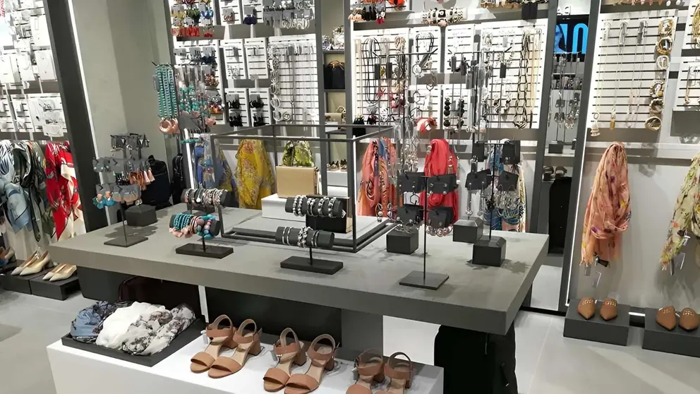 Interior de tienda Parfois